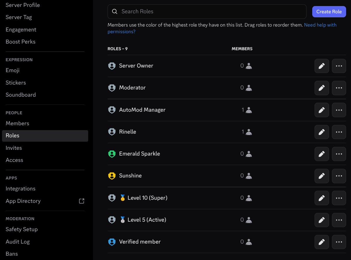 Rinelle Setup Control Panel